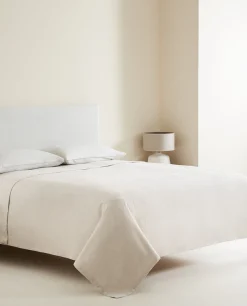 Bedspreads*ZARA Home Textured Bedspread Stone