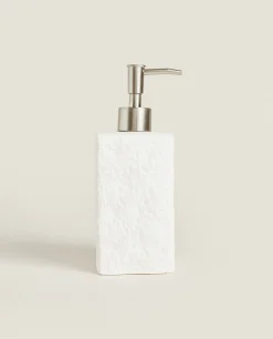 Dispensers*ZARA Home Textured Ceramic Dispenser White