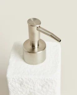 Dispensers*ZARA Home Textured Ceramic Dispenser White