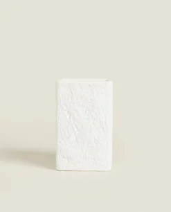 Glasses*ZARA Home Textured Design Ceramic Tumbler White