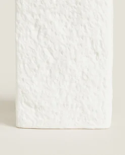 Glasses*ZARA Home Textured Design Ceramic Tumbler White