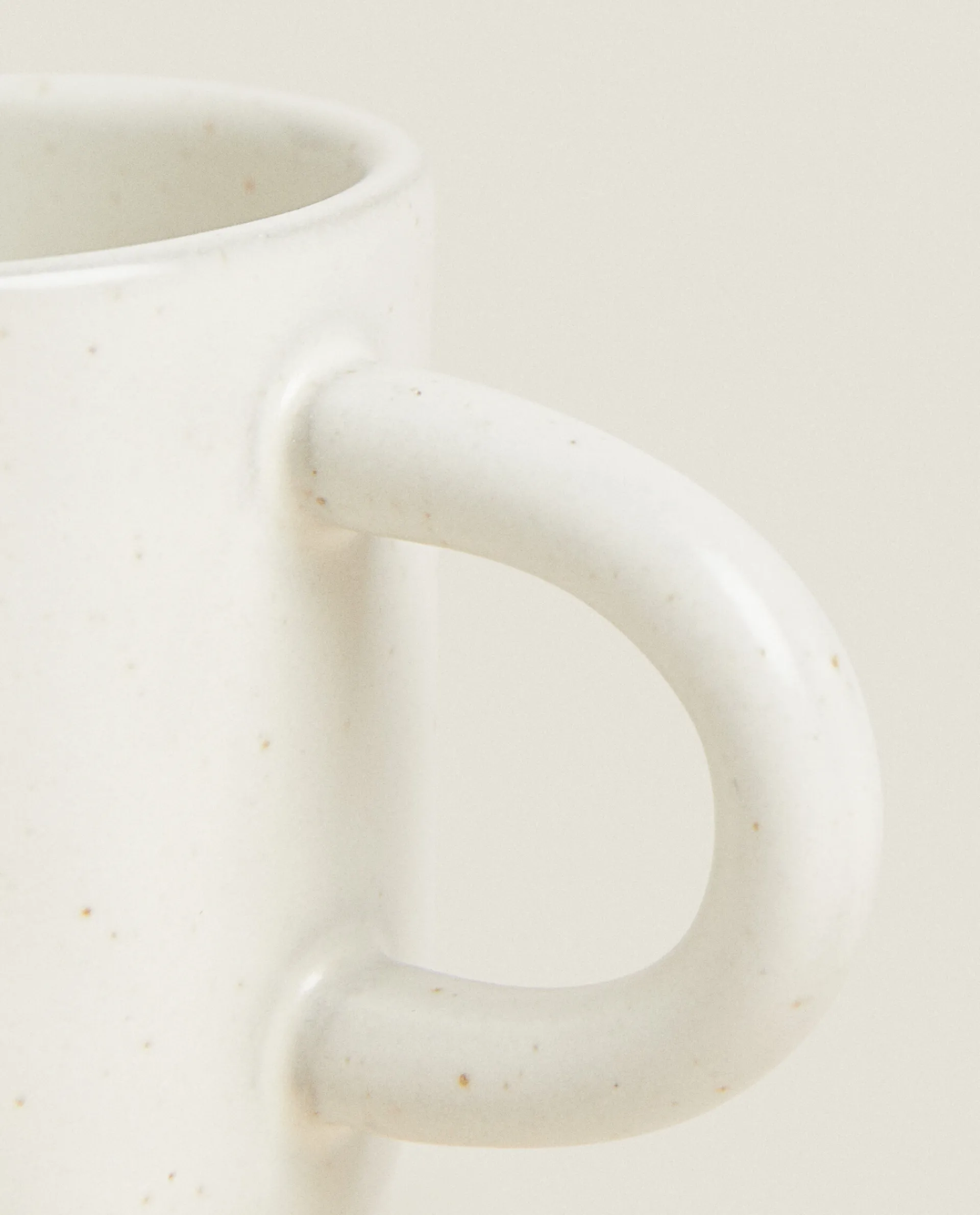 Coffee And Tea*ZARA Home Textured Espresso Cup Cream