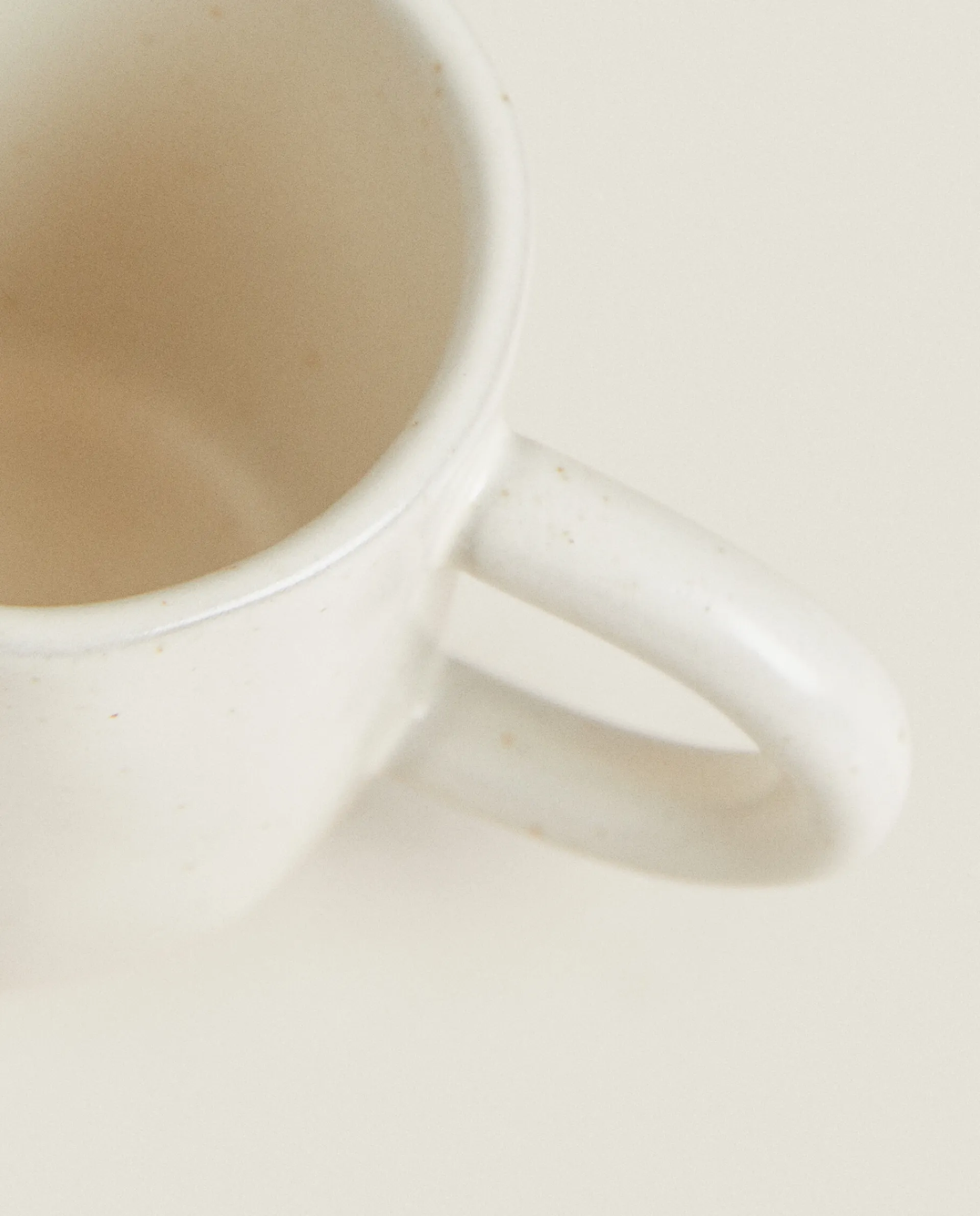 Coffee And Tea*ZARA Home Textured Espresso Cup Cream