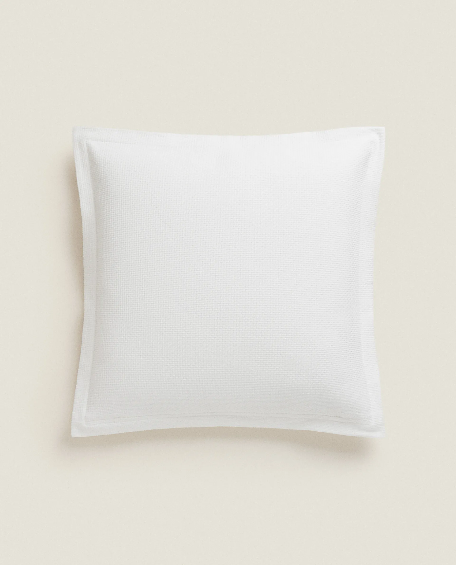 Bedspreads*ZARA Home Textured Throw Pillow Cover White