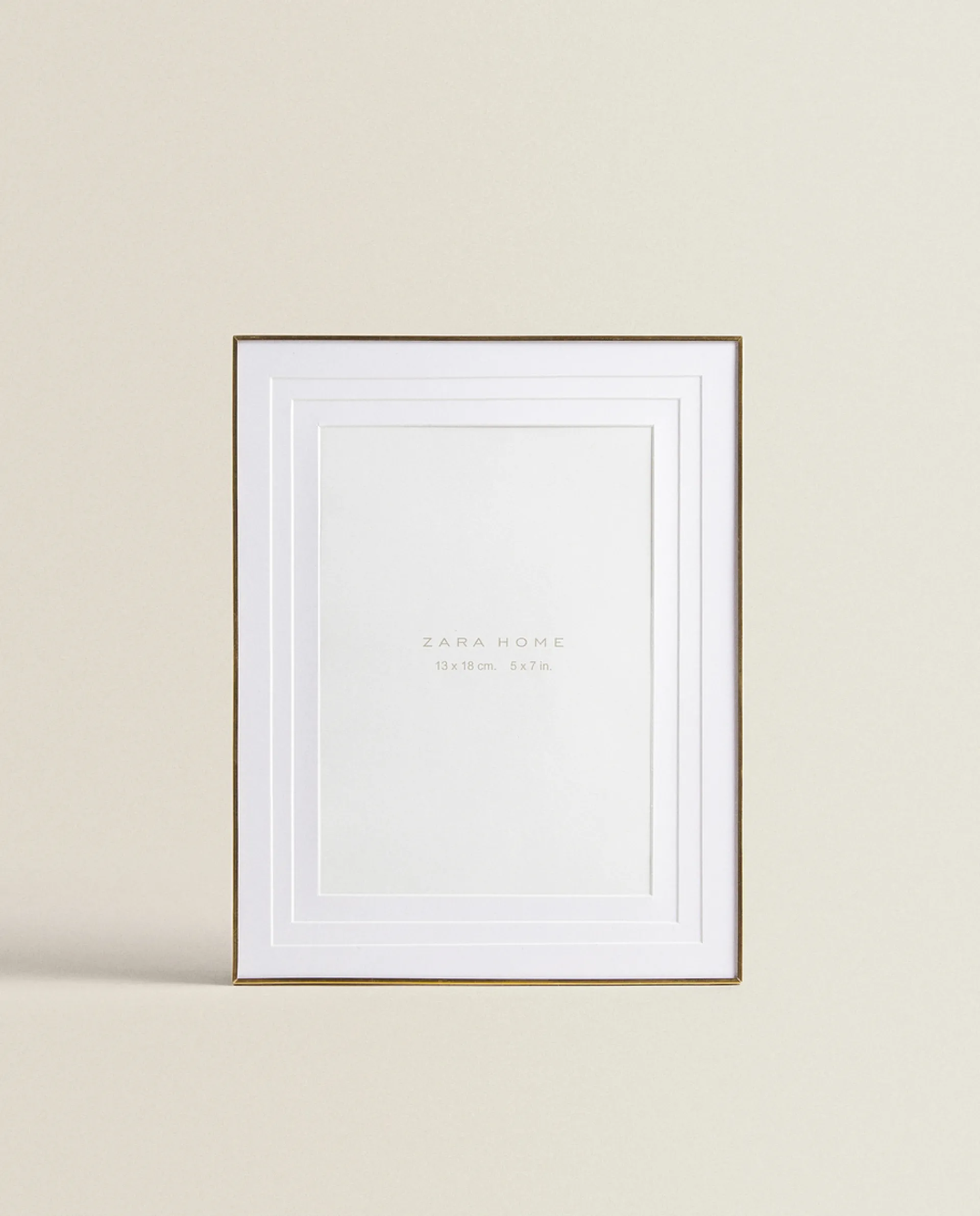 Frames And Canvases*ZARA Home Thin Metal Frame Golden