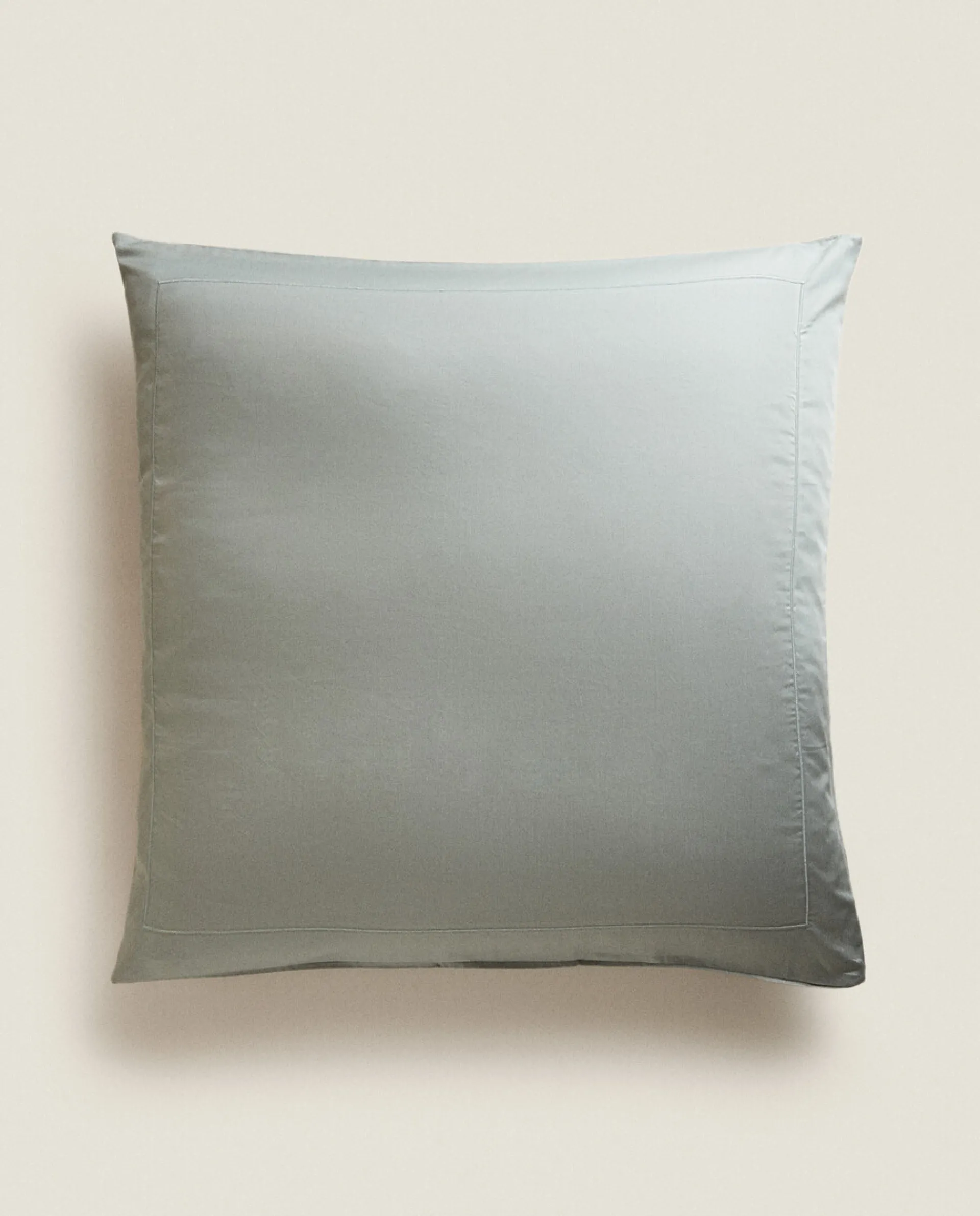 Pillowcases*ZARA Home (300-Thread-Count) Cotton Sateen Pillowcase Green