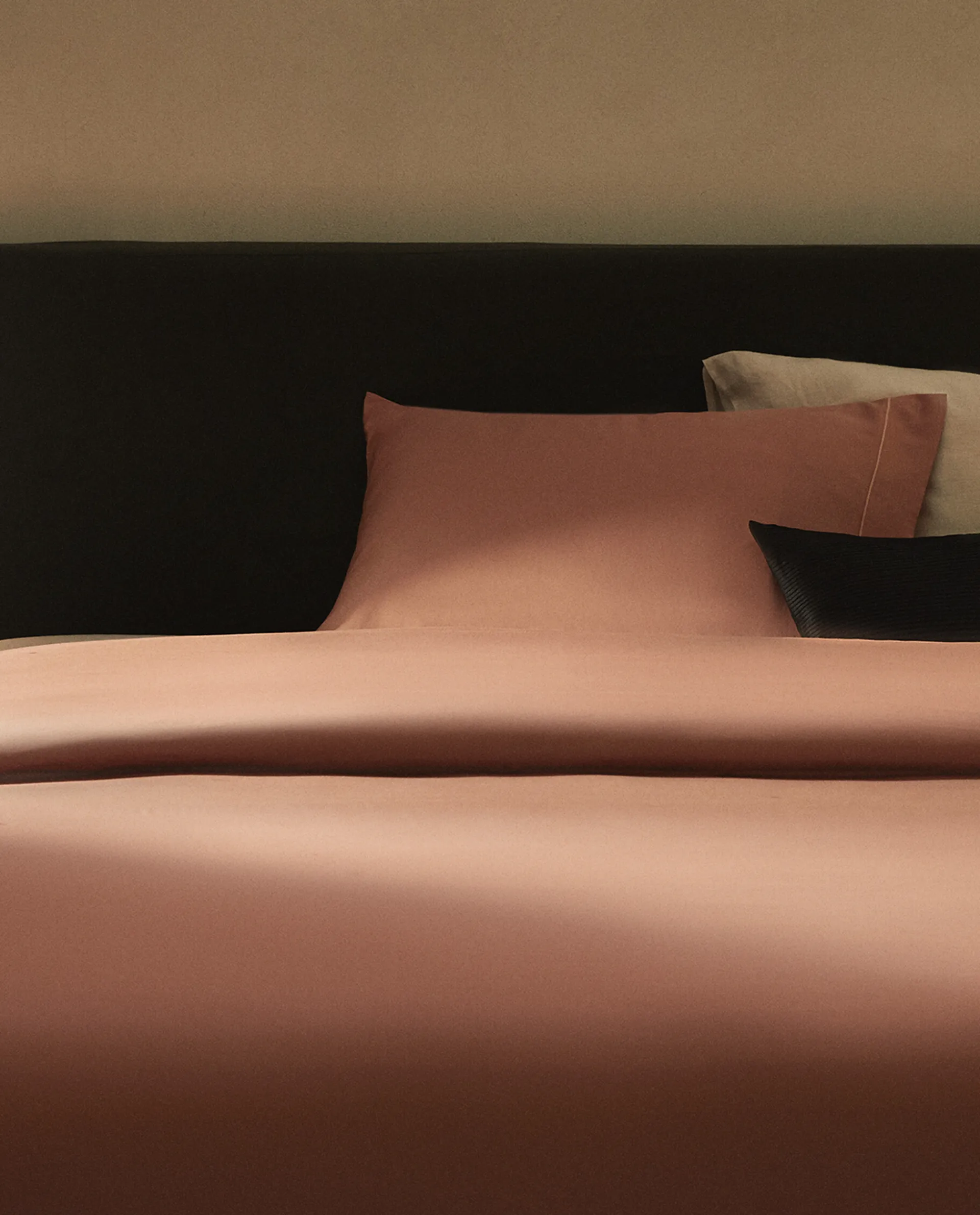 Duvet Covers*ZARA Home (300-Thread-Count) Cotton Sateen Duvet Cover Pink