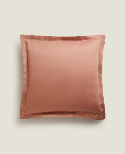 Pillowcases*ZARA Home (300-Thread-Count) Cotton Sateen Pillowcase Rosa