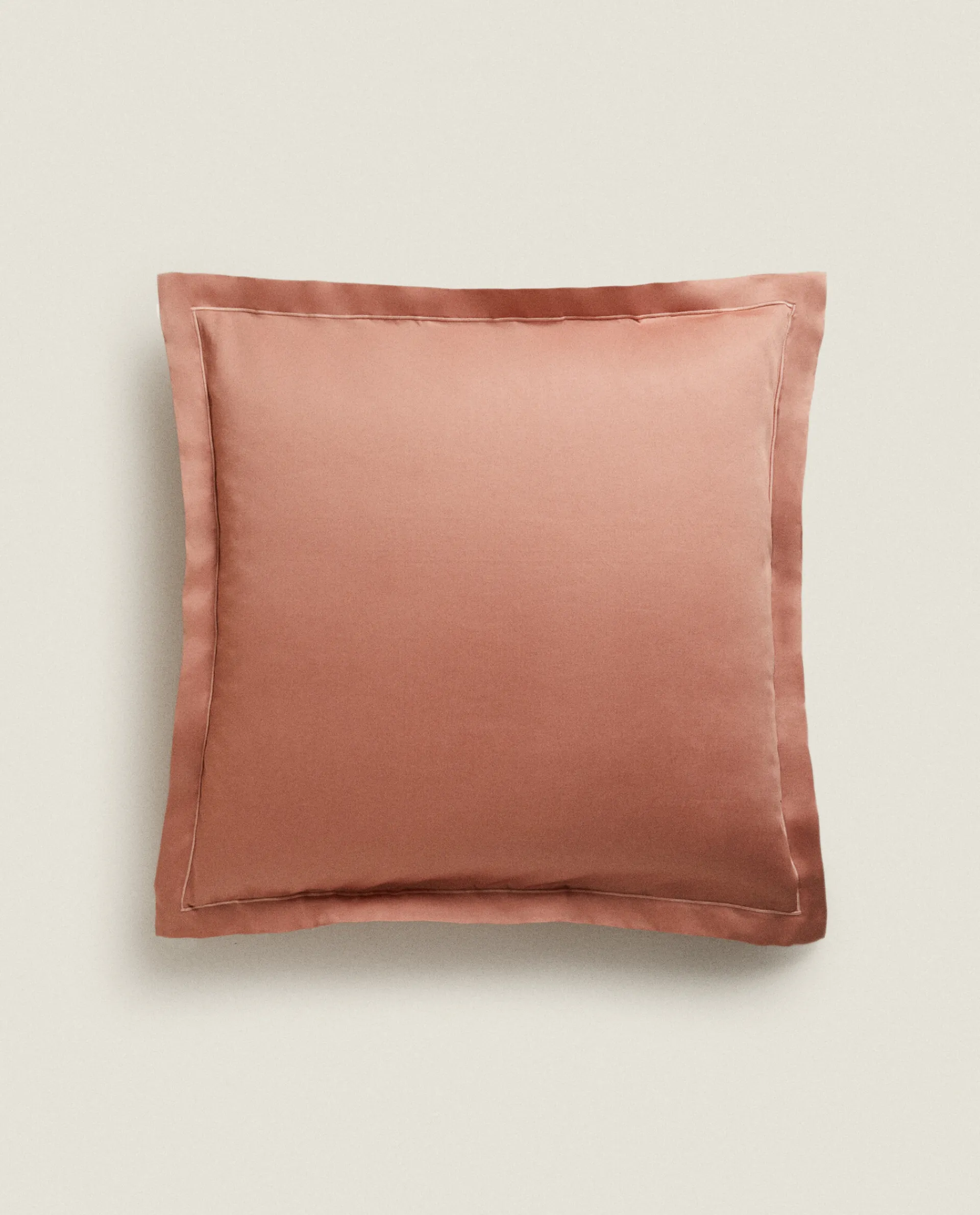 Pillowcases*ZARA Home (300-Thread-Count) Cotton Sateen Pillowcase Rosa