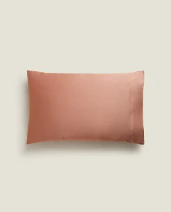 Pillowcases*ZARA Home (300-Thread-Count) Cotton Sateen Pillowcase Rosa