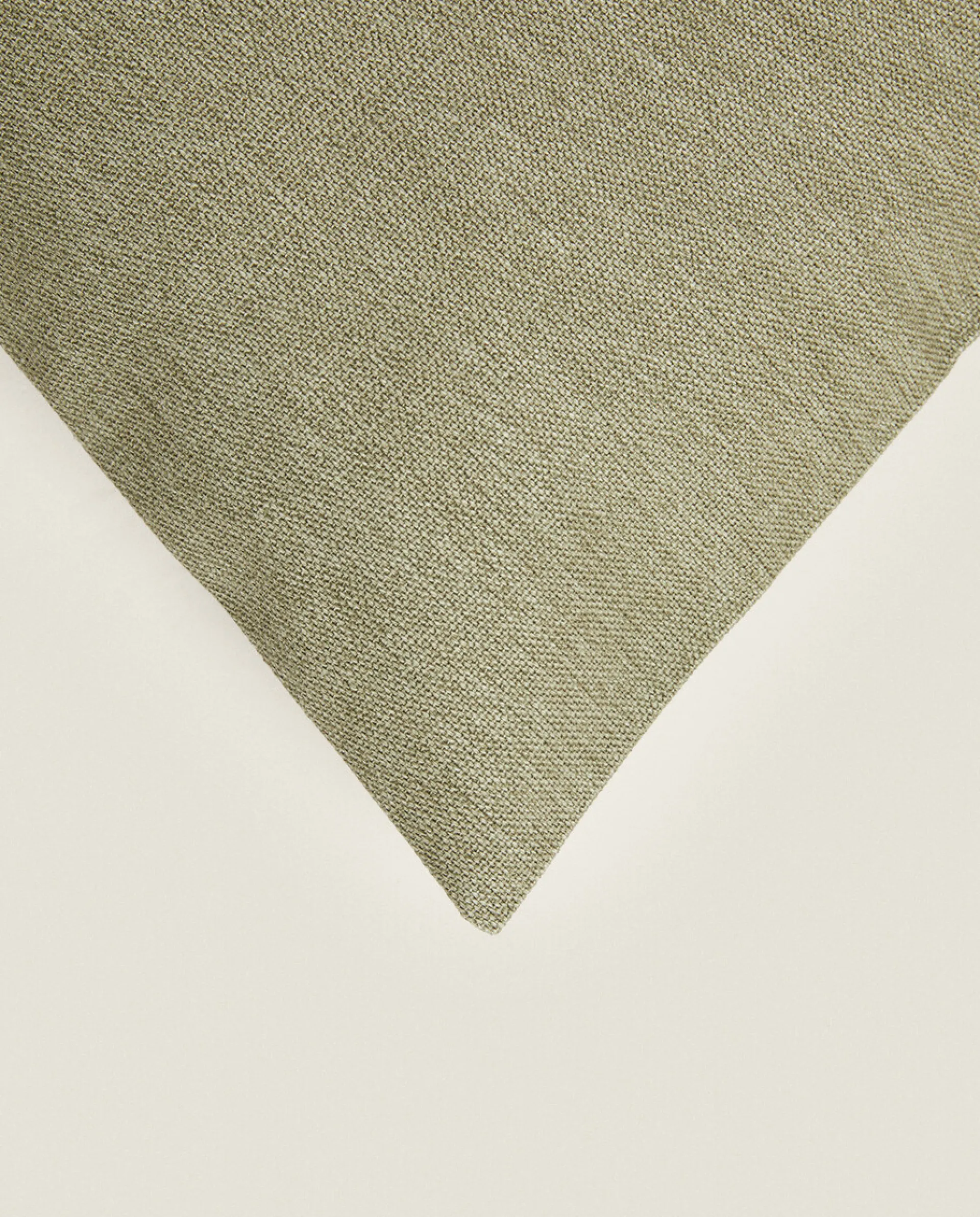 Solid*ZARA Home Throw Pillow Cover Moss Green