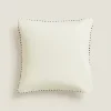 Solid*ZARA Home Throw Pillow Cover Cream