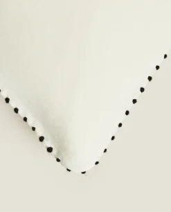 Solid*ZARA Home Throw Pillow Cover Cream