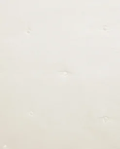 Quilts*ZARA Home Throw Pillow Cover With Dots Cream