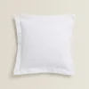 Bedspreads*ZARA Home Throw Pillow Cover With Polka Dot Design White
