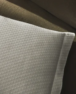 Bedspreads*ZARA Home Throw Pillow Cover With Polka Dot Design White