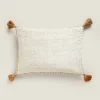 Throw Pillows*ZARA Home Throw Pillow Cover With Tassels Natural Colour