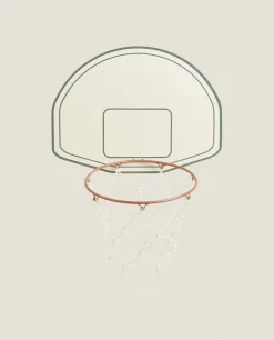 Playing*ZARA Home Toy Basketball Hoop Cream