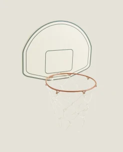 Playing*ZARA Home Toy Basketball Hoop Cream