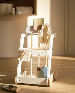 Playing*ZARA Home Toy Cleaning Cart Set Cream
