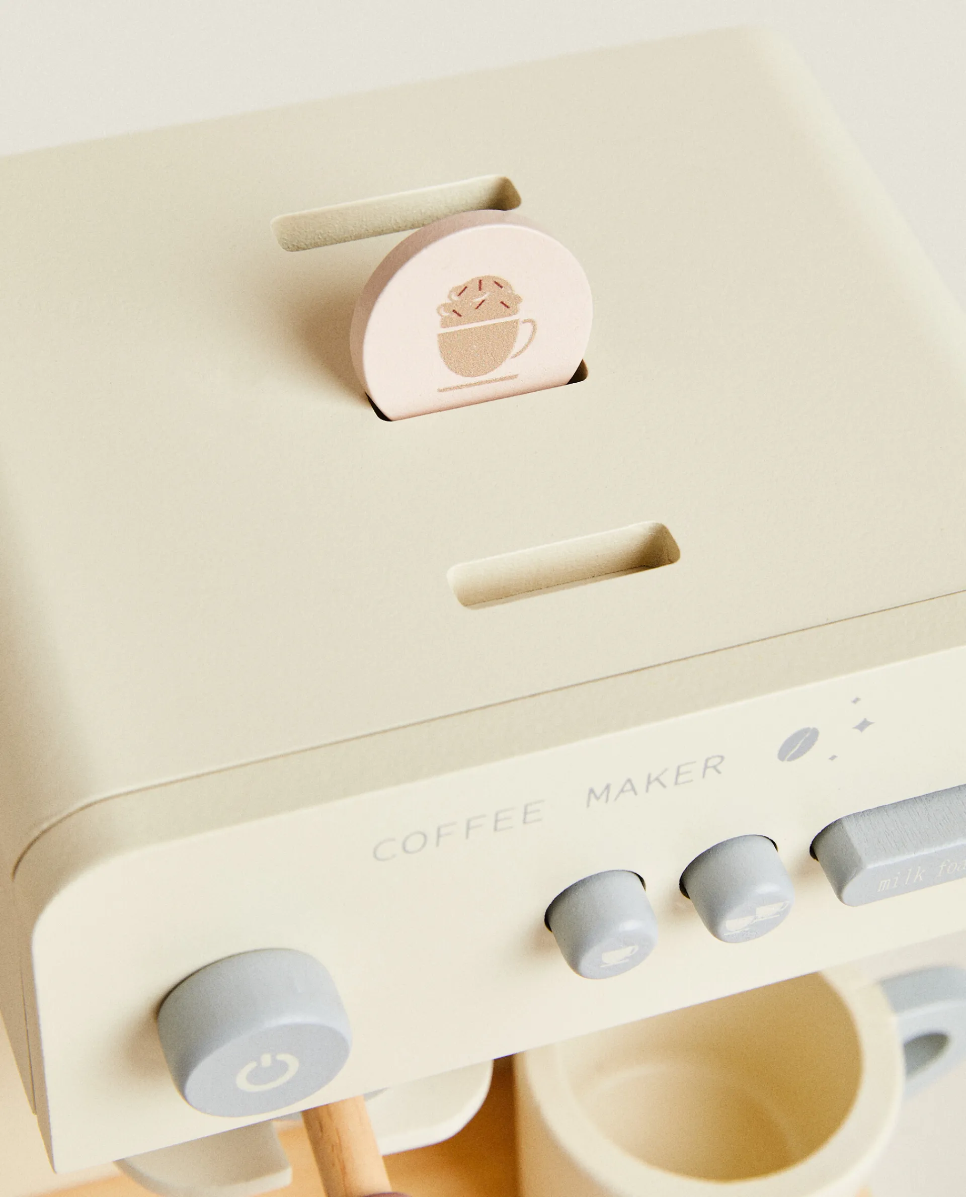 Playing*ZARA Home Toy Coffee Set Cream
