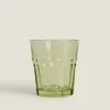 Tumblers*ZARA Home Transparent Water Glass Green