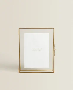 Frames And Canvases*ZARA Home Triangular Frame Golden