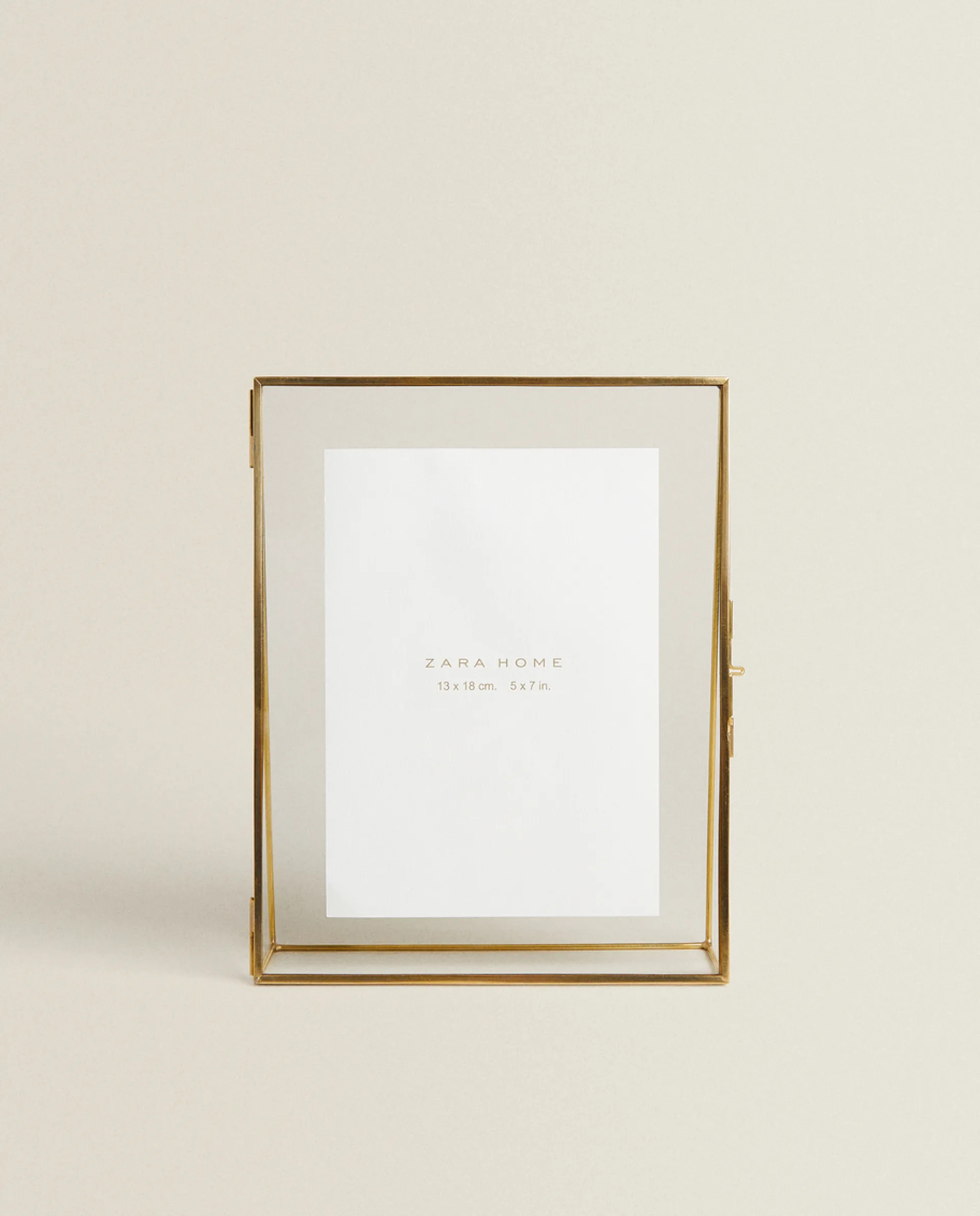 Frames And Canvases*ZARA Home Triangular Frame Golden
