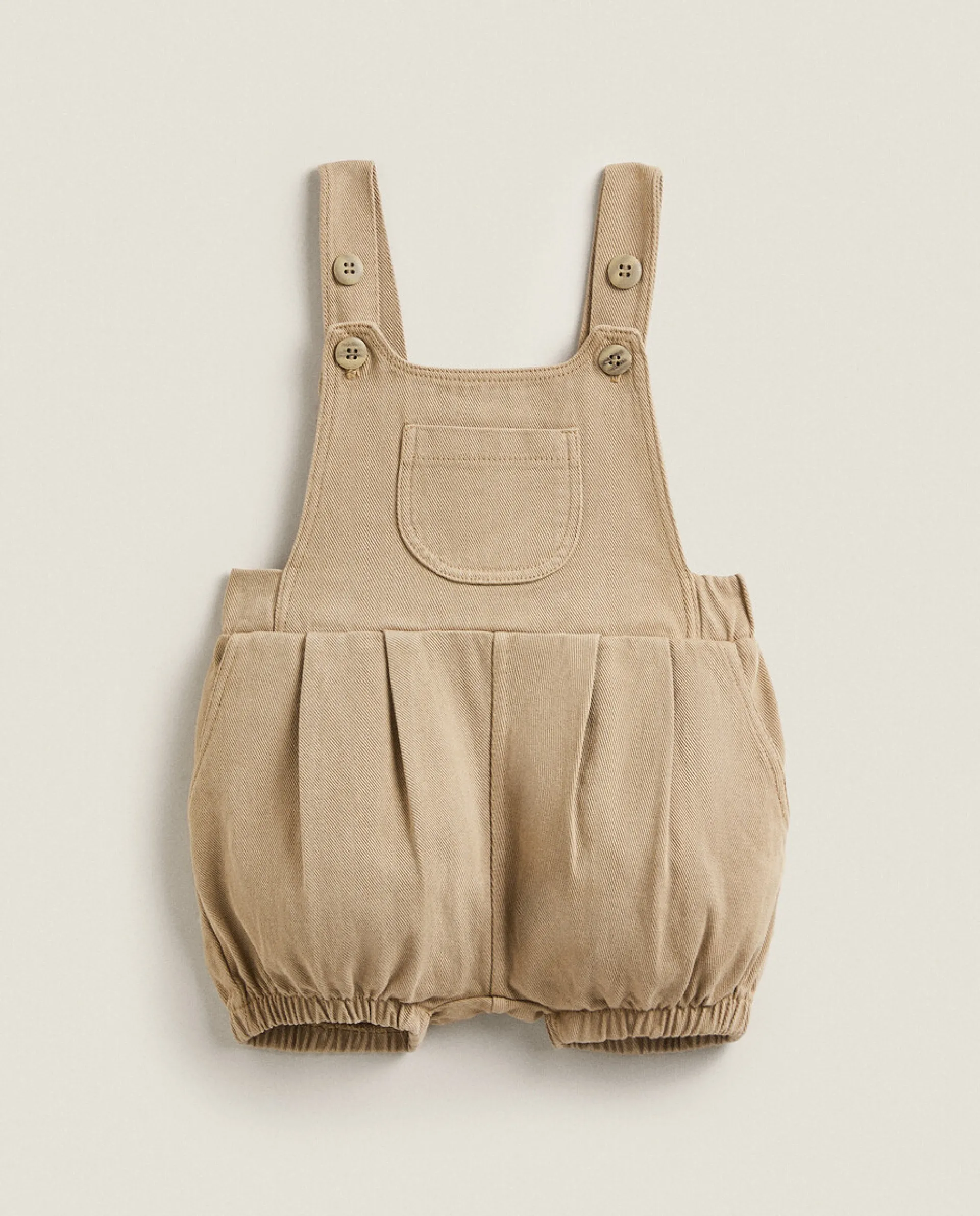 Clothing And Footwear*ZARA Home Twill Overalls Brown