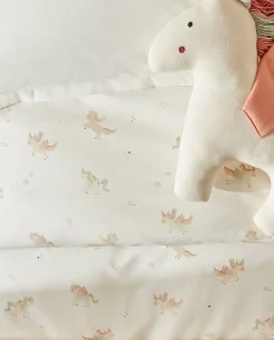 Duvet Covers*ZARA Home Unicorn Print Duvet Cover Pink