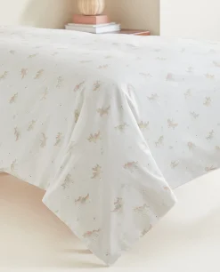 Duvet Covers*ZARA Home Unicorn Print Duvet Cover Pink