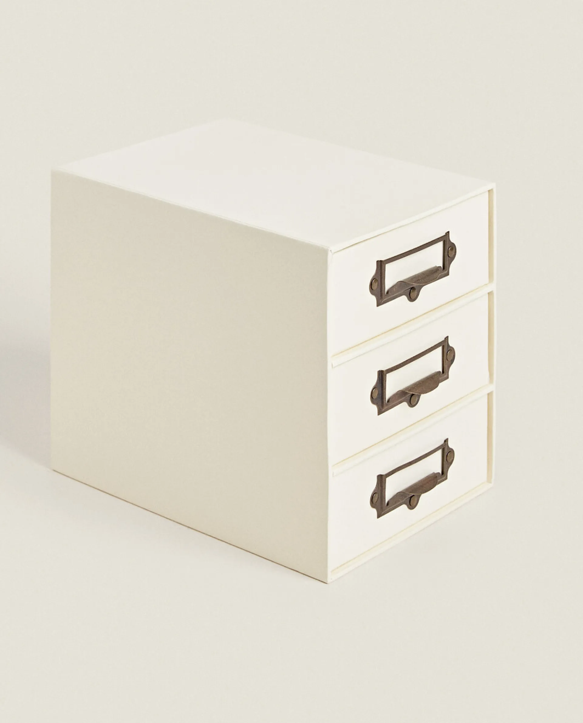 Stationery*ZARA Home Unit With Drawers Cream