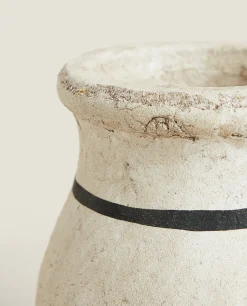 Vases*ZARA Home Vase With Handle Terracotta