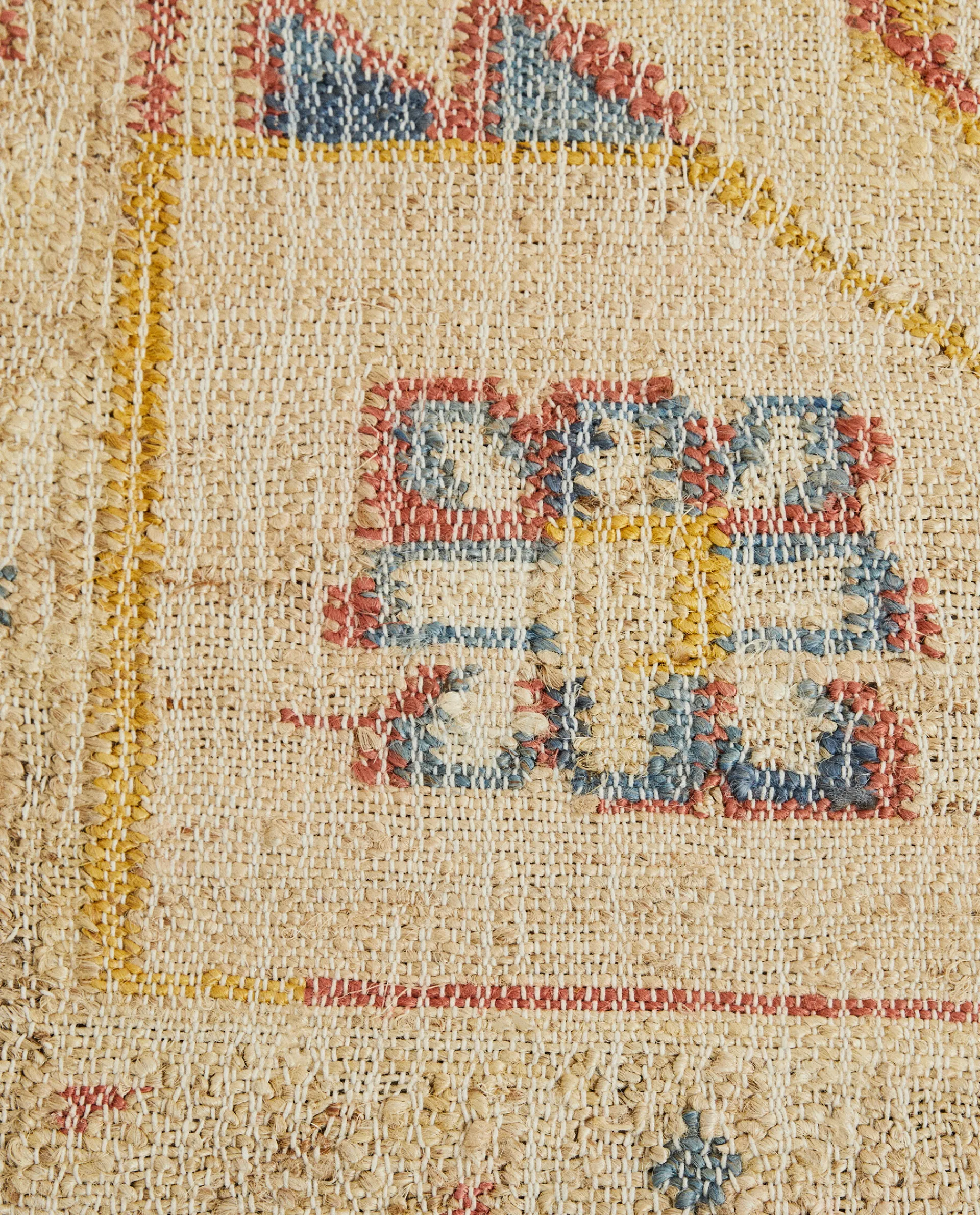 Vintage Design*ZARA Home Vintage Jute Rug Natural Colour