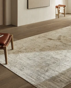 Vintage Design*ZARA Home Vintage Style Rug Brown