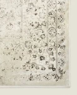 Vintage Design*ZARA Home Vintage-Effect Rug Beige