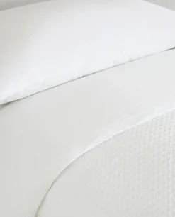 Duvet Covers*ZARA Home Waffle-Knit Duvet Cover White