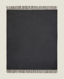 Blankets*ZARA Home Waffle-Texture Blanket Grey