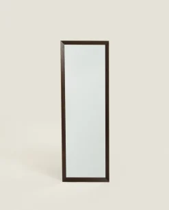 Mirrors*ZARA Home Wall Mirror With Beveled Frame Brown