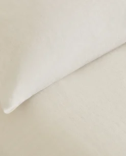 Bedspreads*ZARA Home Washed Linen Bedspread (400 Gsm) Sand