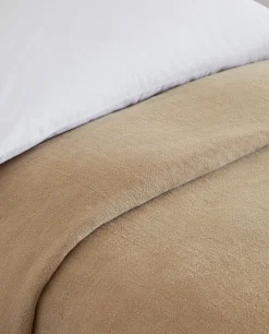 Bedspreads*ZARA Home Washed Linen Bedspread (400 Gsm) Taupe