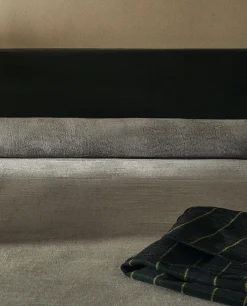 Bedspreads*ZARA Home Washed Linen Bedspread (400 Gsm) Grey