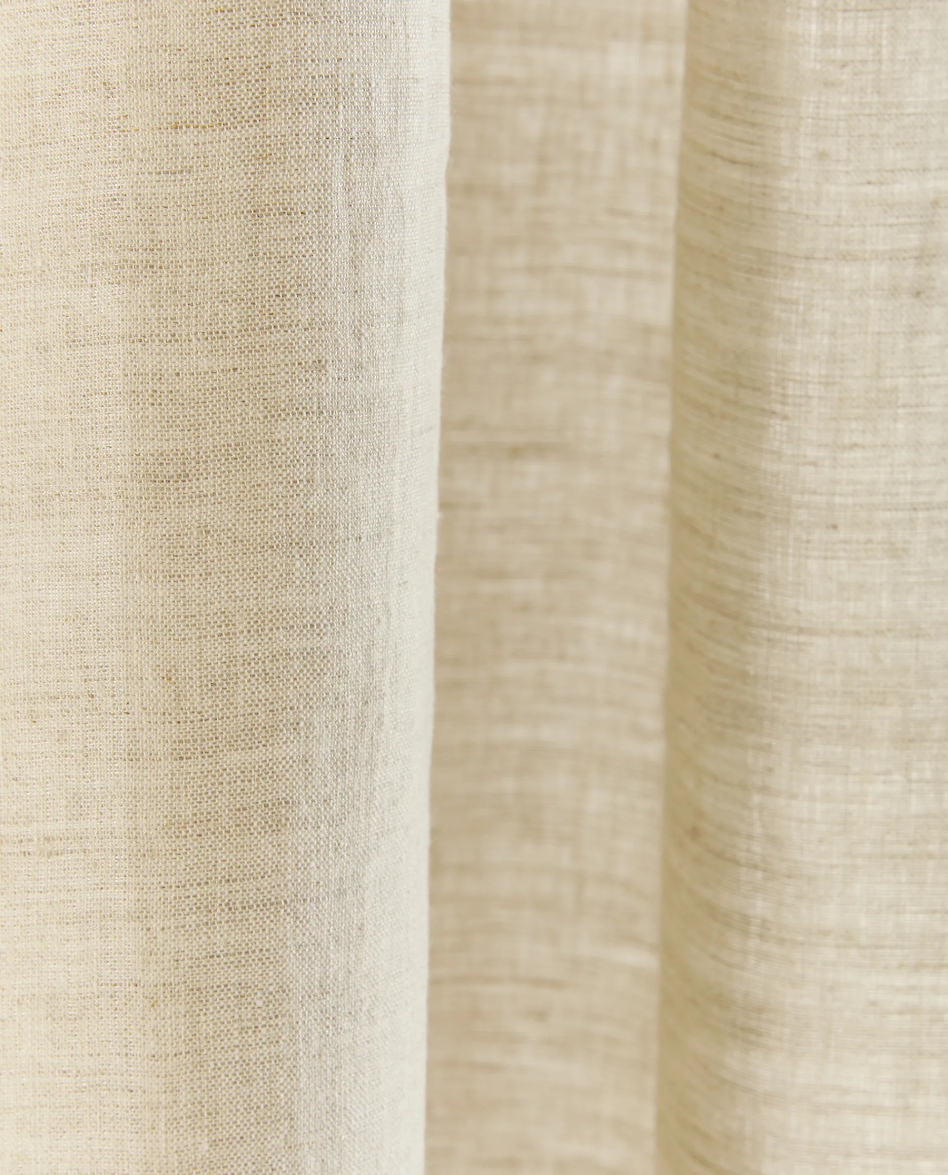 Curtains*ZARA Home Washed Linen Curtain Natural Colour