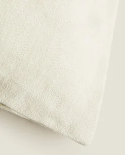 Bedspreads*ZARA Home Washed Linen Throw Pillow Cover Sand