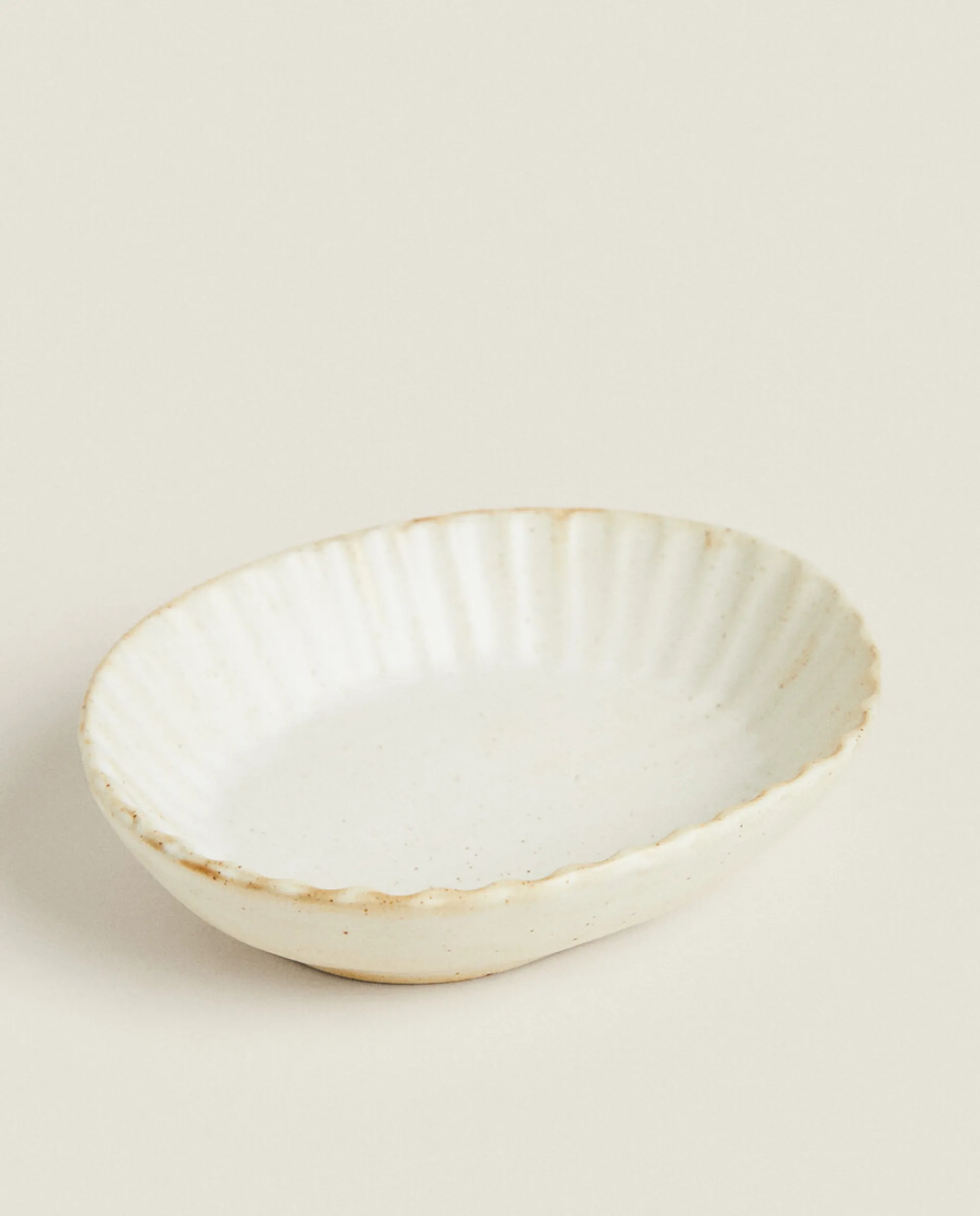 Soap Dishes*ZARA Home Wavy Ceramic Tray 4-111