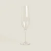 Glasses And Flutes*ZARA Home Wavy Flute Glass Transparent
