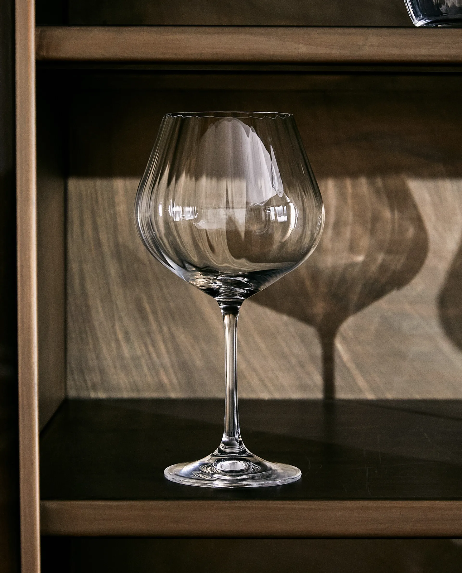 Glasses And Flutes*ZARA Home Wavy-Effect Bohemia Crystal Wine Glass Transparent