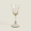 Glasses And Flutes*ZARA Home Wine Glass With Base Blue
