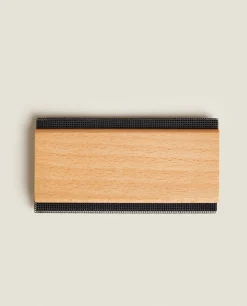 Laundry Care*ZARA Home Wood And Metal Cashmere Brush Natural Colour