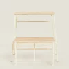 Cleaning*ZARA Home Wood Stool | Ladder Natural Colour